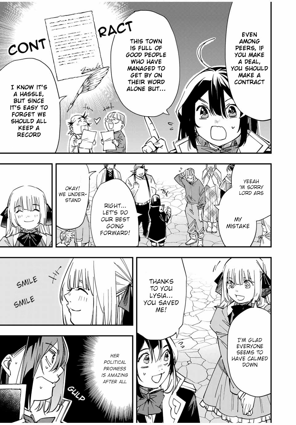 Tensei Kizoku, Kantei Skill de Nariagaru: Jakushou Ryouchi o Uketsuida node, Yuushuu na Jinzai o Fuyashiteitara, Saikyou Ryouchi ni Natteta Chapter 20 — Page 13