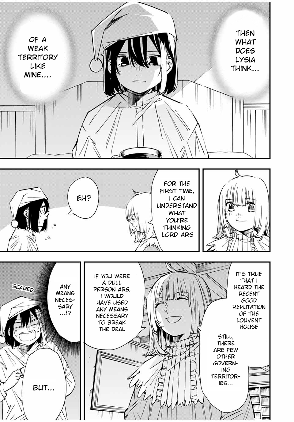Tensei Kizoku, Kantei Skill de Nariagaru: Jakushou Ryouchi o Uketsuida node, Yuushuu na Jinzai o Fuyashiteitara, Saikyou Ryouchi ni Natteta Chapter 21 — Page 21