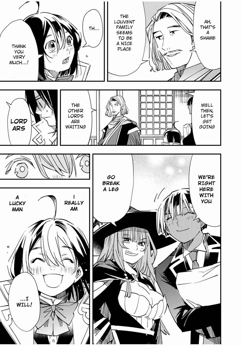 Tensei Kizoku, Kantei Skill de Nariagaru: Jakushou Ryouchi o Uketsuida node, Yuushuu na Jinzai o Fuyashiteitara, Saikyou Ryouchi ni Natteta Chapter 24 — Page 13