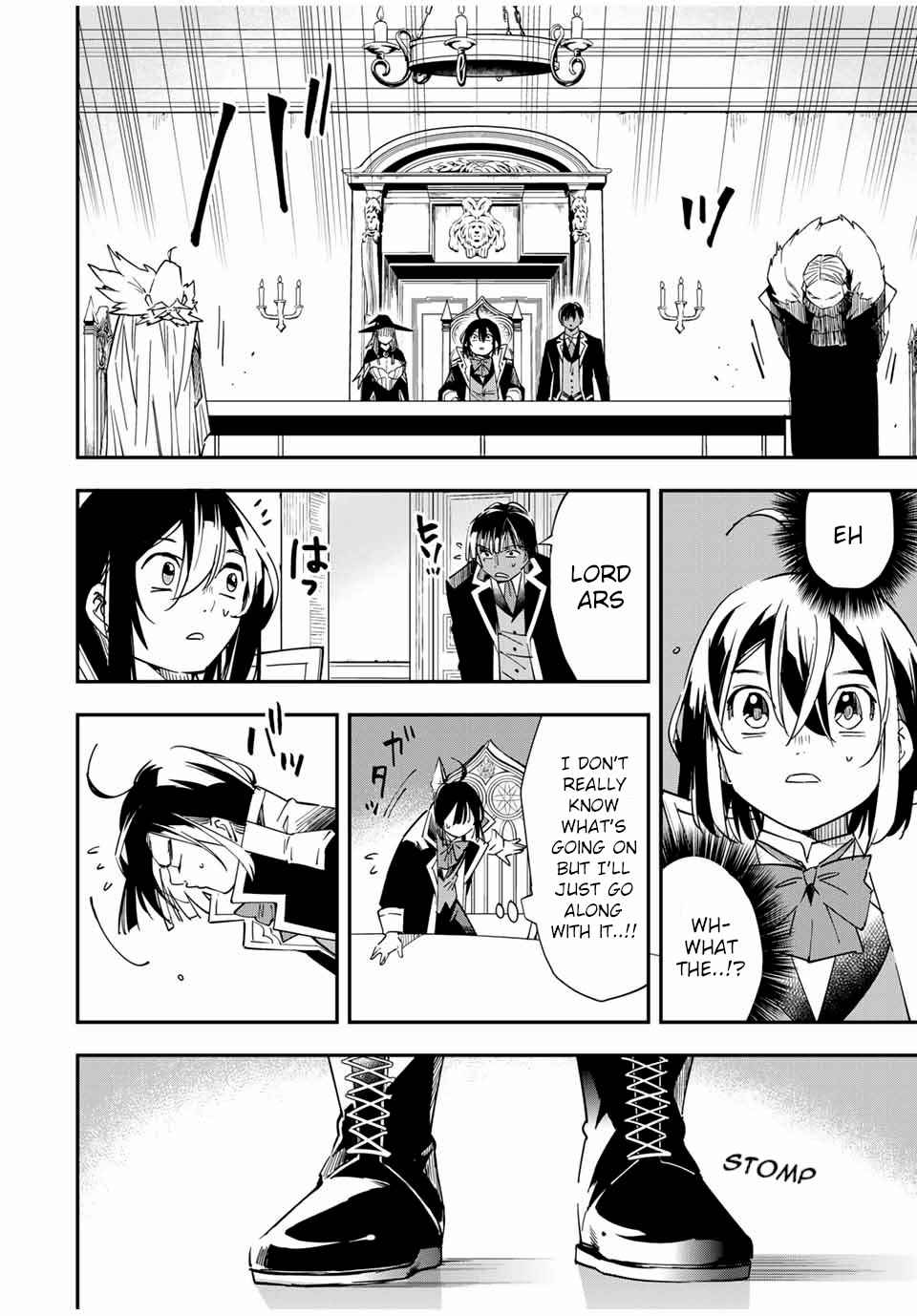 Tensei Kizoku, Kantei Skill de Nariagaru: Jakushou Ryouchi o Uketsuida node, Yuushuu na Jinzai o Fuyashiteitara, Saikyou Ryouchi ni Natteta Chapter 25 — Page 2