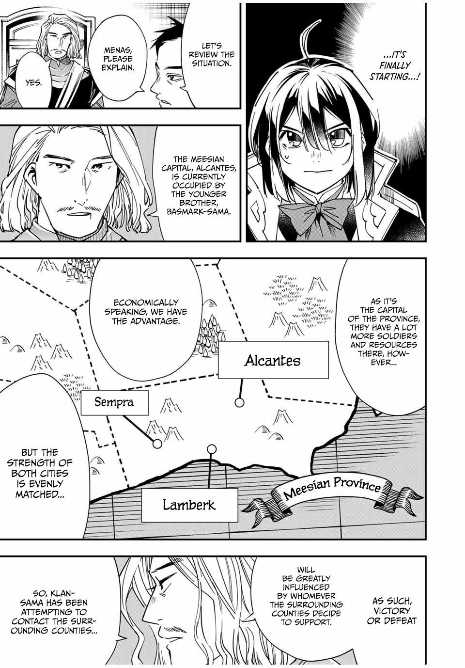 Tensei Kizoku, Kantei Skill de Nariagaru: Jakushou Ryouchi o Uketsuida node, Yuushuu na Jinzai o Fuyashiteitara, Saikyou Ryouchi ni Natteta Chapter 32 — Page 12