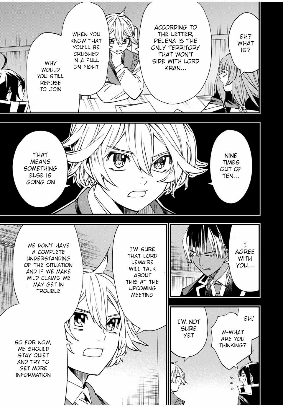 Tensei Kizoku, Kantei Skill de Nariagaru: Jakushou Ryouchi o Uketsuida node, Yuushuu na Jinzai o Fuyashiteitara, Saikyou Ryouchi ni Natteta Chapter 33 — Page 13