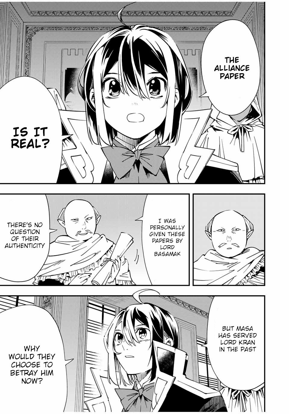 Tensei Kizoku, Kantei Skill de Nariagaru: Jakushou Ryouchi o Uketsuida node, Yuushuu na Jinzai o Fuyashiteitara, Saikyou Ryouchi ni Natteta Chapter 37 — Page 13