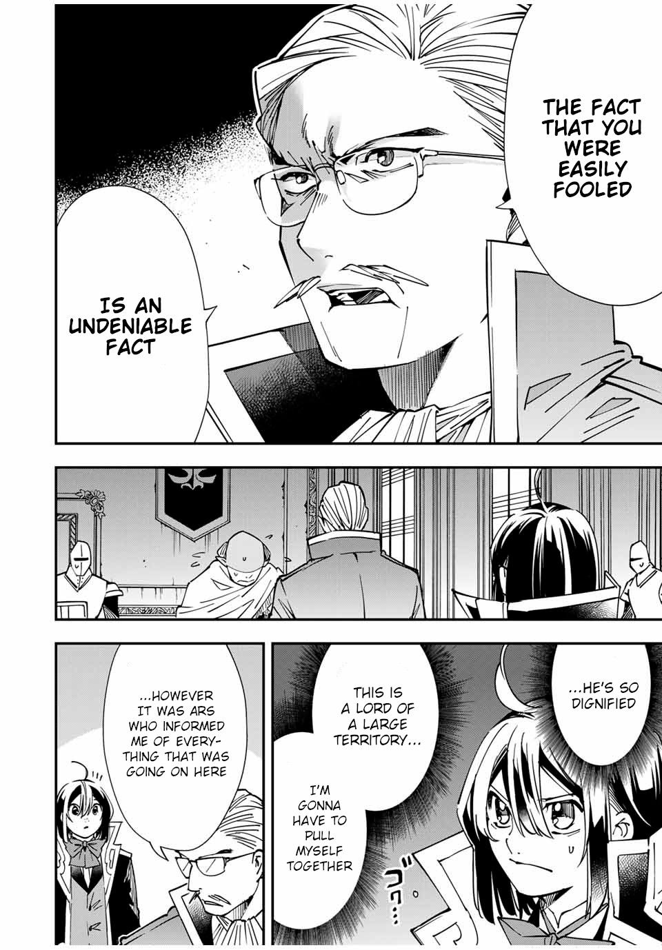 Tensei Kizoku, Kantei Skill de Nariagaru: Jakushou Ryouchi o Uketsuida node, Yuushuu na Jinzai o Fuyashiteitara, Saikyou Ryouchi ni Natteta Chapter 38 — Page 8