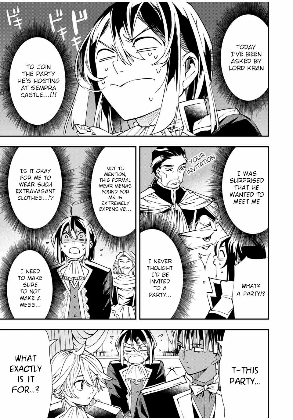 Tensei Kizoku, Kantei Skill de Nariagaru: Jakushou Ryouchi o Uketsuida node, Yuushuu na Jinzai o Fuyashiteitara, Saikyou Ryouchi ni Natteta Chapter 39 — Page 3
