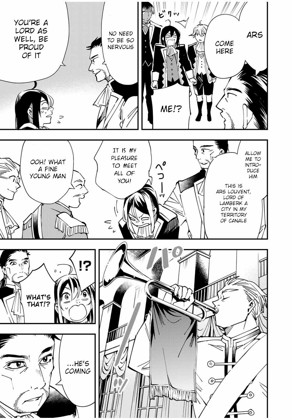 Tensei Kizoku, Kantei Skill de Nariagaru: Jakushou Ryouchi o Uketsuida node, Yuushuu na Jinzai o Fuyashiteitara, Saikyou Ryouchi ni Natteta Chapter 39 — Page 9