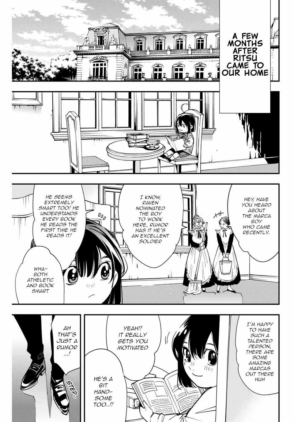 Tensei Kizoku, Kantei Skill de Nariagaru: Jakushou Ryouchi o Uketsuida node, Yuushuu na Jinzai o Fuyashiteitara, Saikyou Ryouchi ni Natteta Chapter 4 — Page 3