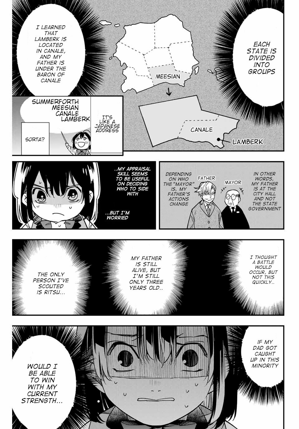 Tensei Kizoku, Kantei Skill de Nariagaru: Jakushou Ryouchi o Uketsuida node, Yuushuu na Jinzai o Fuyashiteitara, Saikyou Ryouchi ni Natteta Chapter 4 — Page 9