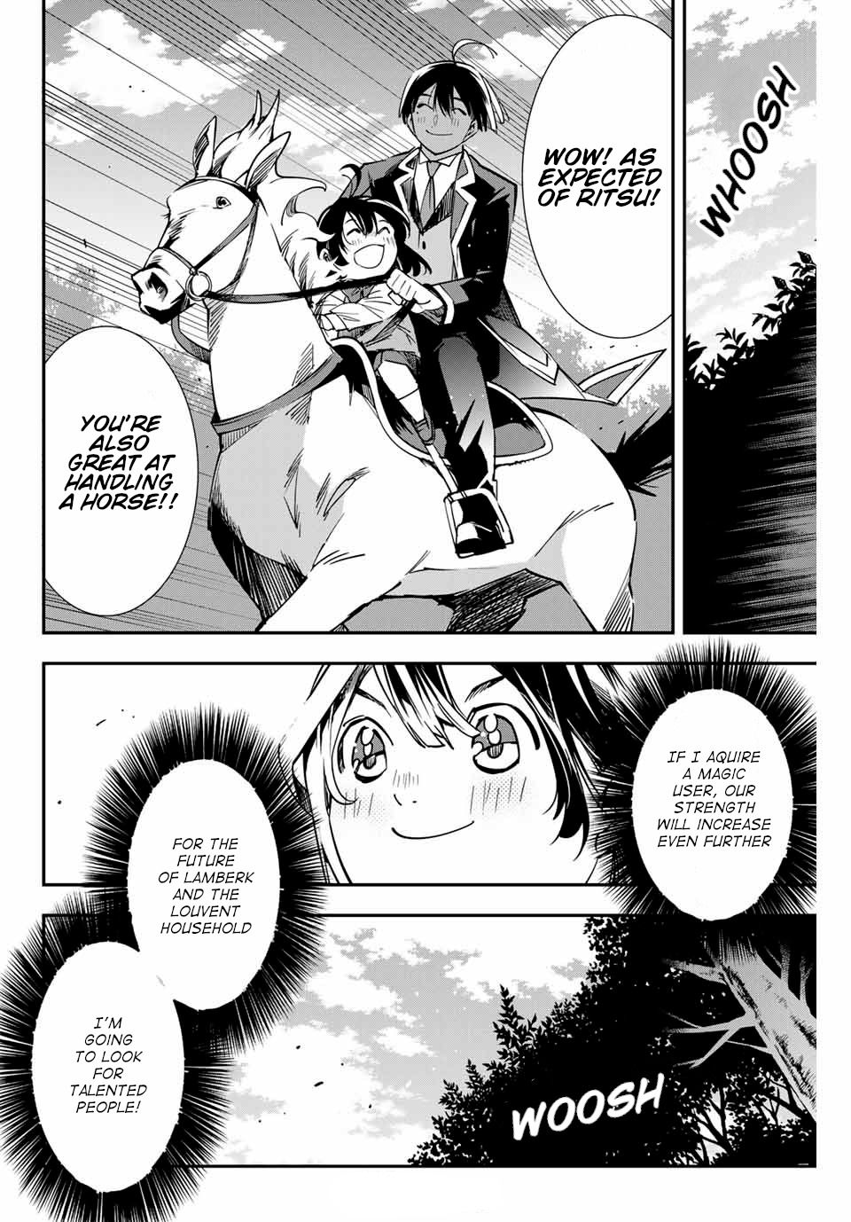 Tensei Kizoku, Kantei Skill de Nariagaru: Jakushou Ryouchi o Uketsuida node, Yuushuu na Jinzai o Fuyashiteitara, Saikyou Ryouchi ni Natteta Chapter 4 — Page 14
