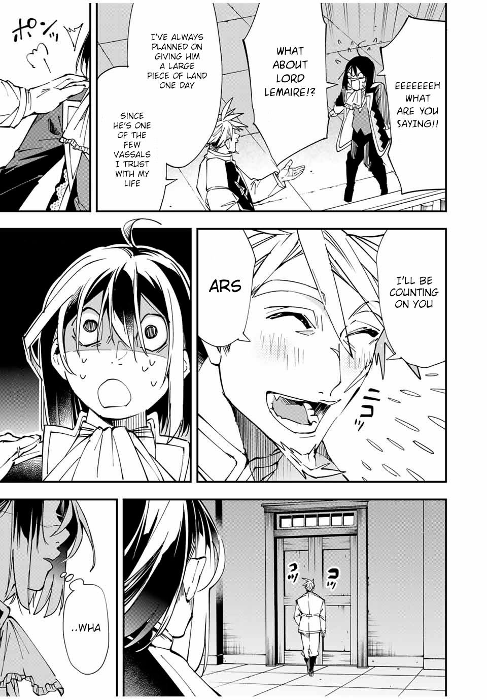 Tensei Kizoku, Kantei Skill de Nariagaru: Jakushou Ryouchi o Uketsuida node, Yuushuu na Jinzai o Fuyashiteitara, Saikyou Ryouchi ni Natteta Chapter 40 — Page 17