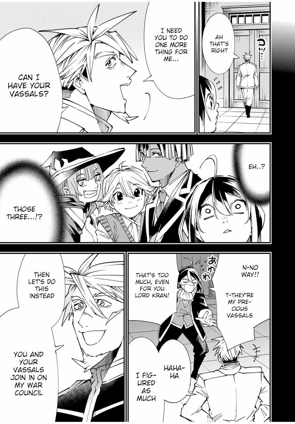 Tensei Kizoku, Kantei Skill de Nariagaru: Jakushou Ryouchi o Uketsuida node, Yuushuu na Jinzai o Fuyashiteitara, Saikyou Ryouchi ni Natteta Chapter 41 — Page 9