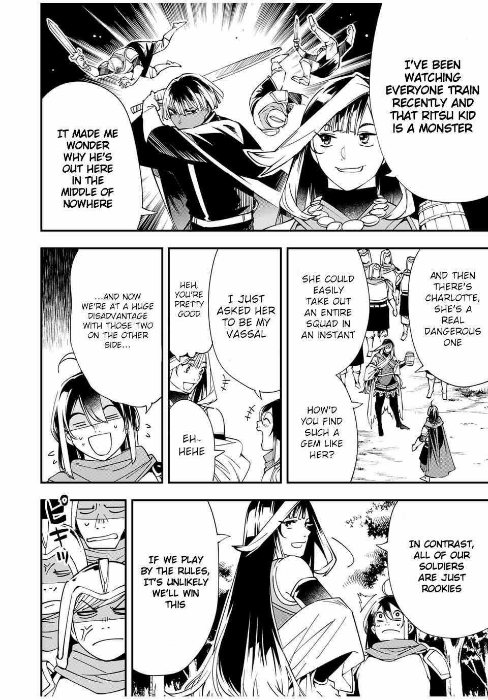 Tensei Kizoku, Kantei Skill de Nariagaru: Jakushou Ryouchi o Uketsuida node, Yuushuu na Jinzai o Fuyashiteitara, Saikyou Ryouchi ni Natteta Chapter 44 — Page 10