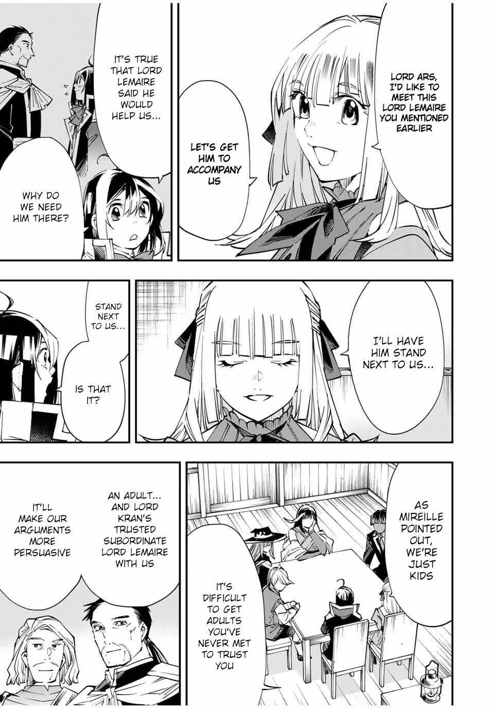 Tensei Kizoku, Kantei Skill de Nariagaru: Jakushou Ryouchi o Uketsuida node, Yuushuu na Jinzai o Fuyashiteitara, Saikyou Ryouchi ni Natteta Chapter 54 — Page 7