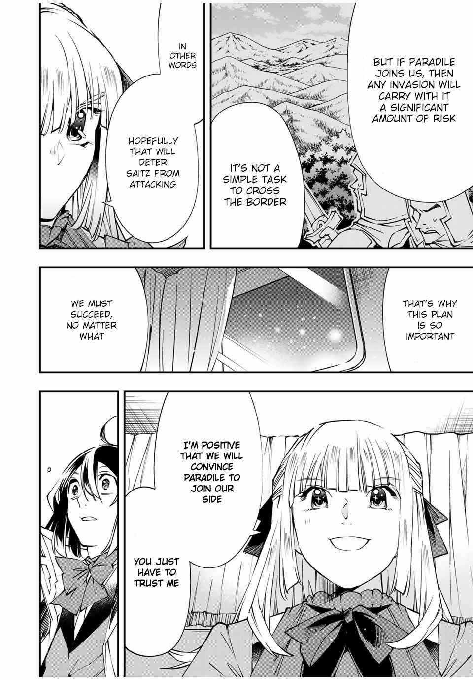 Tensei Kizoku, Kantei Skill de Nariagaru: Jakushou Ryouchi o Uketsuida node, Yuushuu na Jinzai o Fuyashiteitara, Saikyou Ryouchi ni Natteta Chapter 54 — Page 16