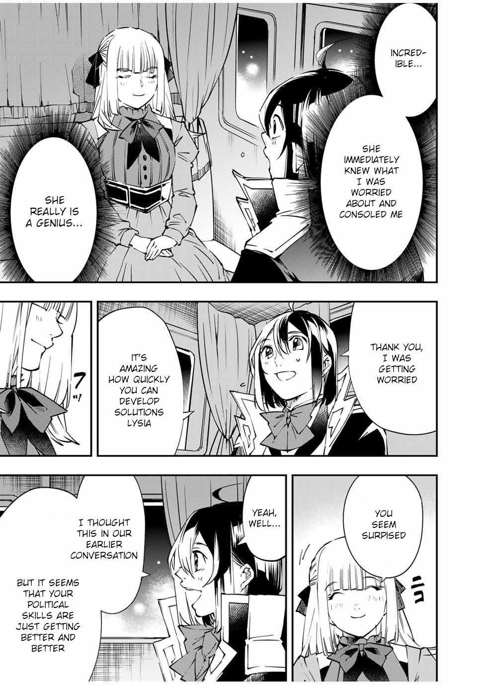 Tensei Kizoku, Kantei Skill de Nariagaru: Jakushou Ryouchi o Uketsuida node, Yuushuu na Jinzai o Fuyashiteitara, Saikyou Ryouchi ni Natteta Chapter 54 — Page 17