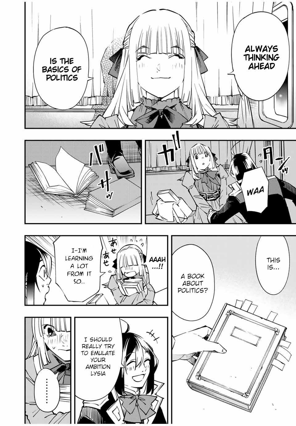 Tensei Kizoku, Kantei Skill de Nariagaru: Jakushou Ryouchi o Uketsuida node, Yuushuu na Jinzai o Fuyashiteitara, Saikyou Ryouchi ni Natteta Chapter 54 — Page 18