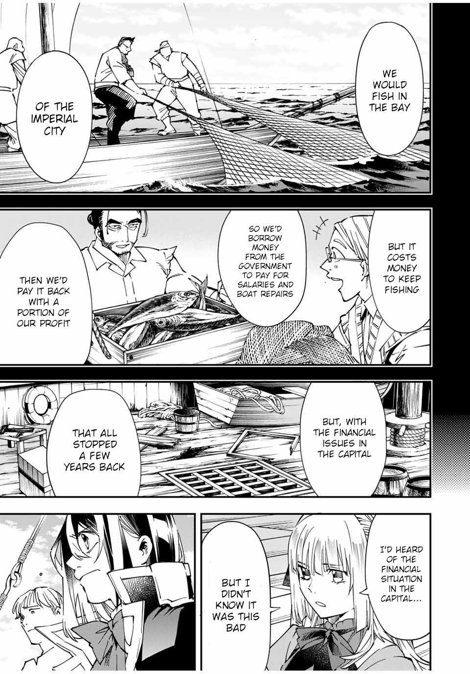 Tensei Kizoku, Kantei Skill de Nariagaru: Jakushou Ryouchi o Uketsuida node, Yuushuu na Jinzai o Fuyashiteitara, Saikyou Ryouchi ni Natteta Chapter 56 — Page 13