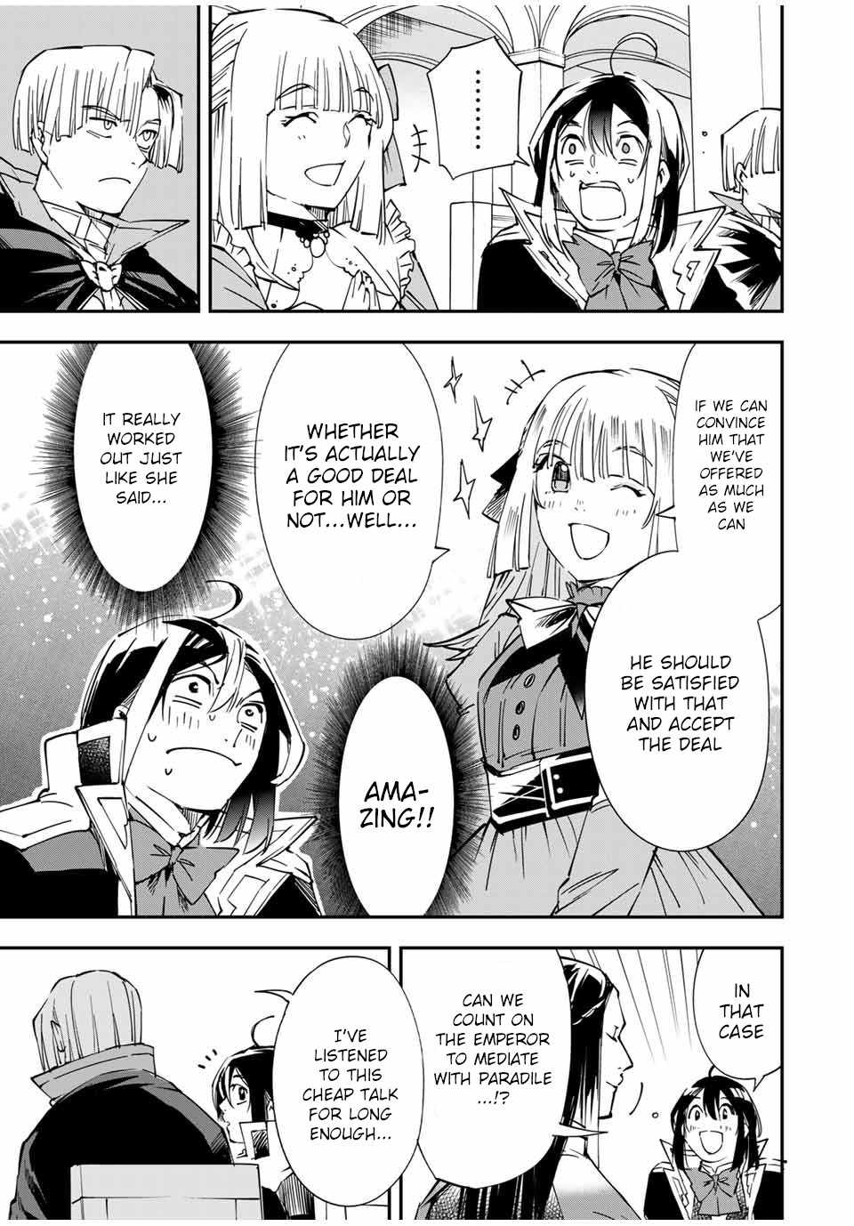 Tensei Kizoku, Kantei Skill de Nariagaru: Jakushou Ryouchi o Uketsuida node, Yuushuu na Jinzai o Fuyashiteitara, Saikyou Ryouchi ni Natteta Chapter 57 — Page 17