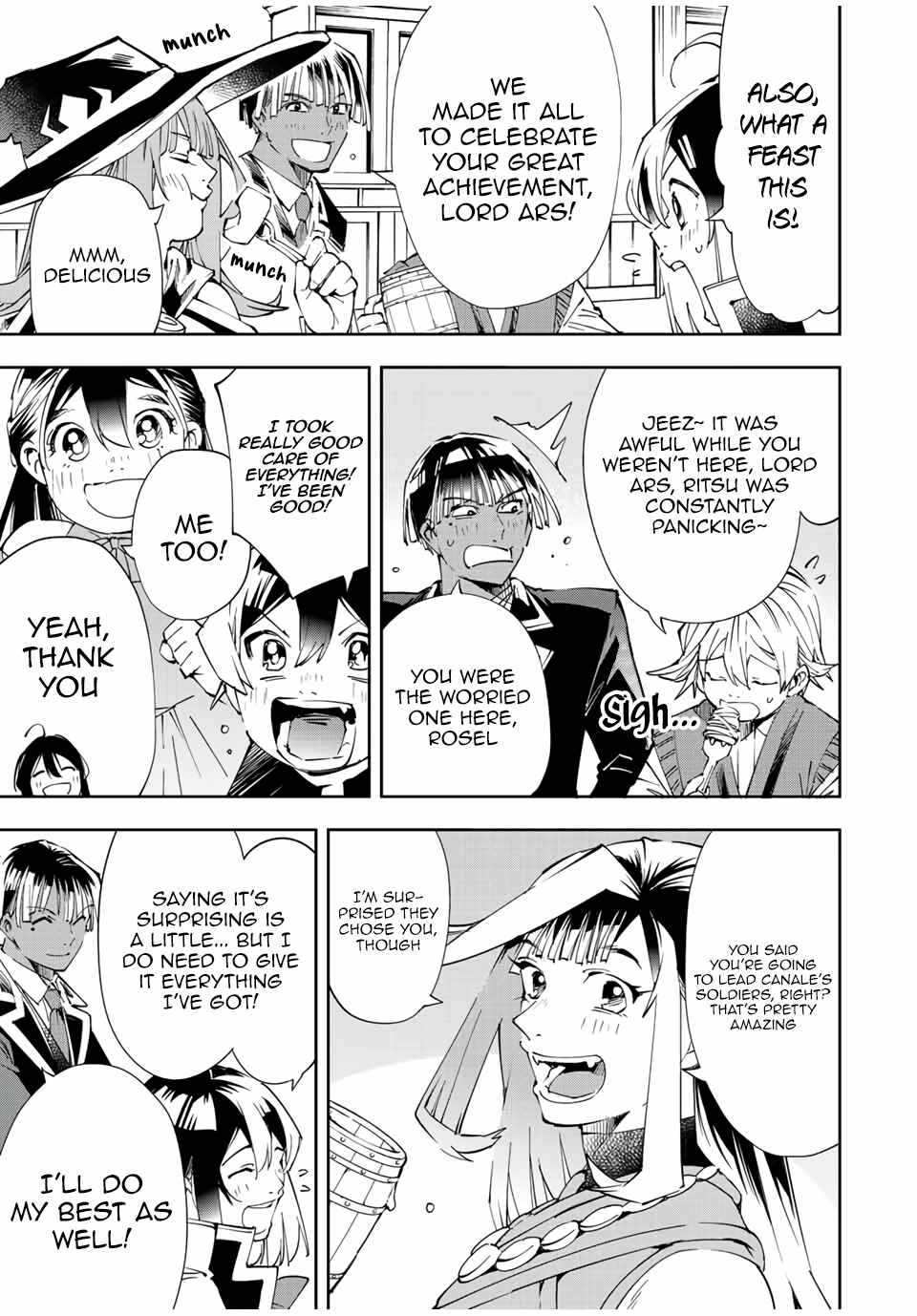 Tensei Kizoku, Kantei Skill de Nariagaru: Jakushou Ryouchi o Uketsuida node, Yuushuu na Jinzai o Fuyashiteitara, Saikyou Ryouchi ni Natteta Chapter 64 — Page 3