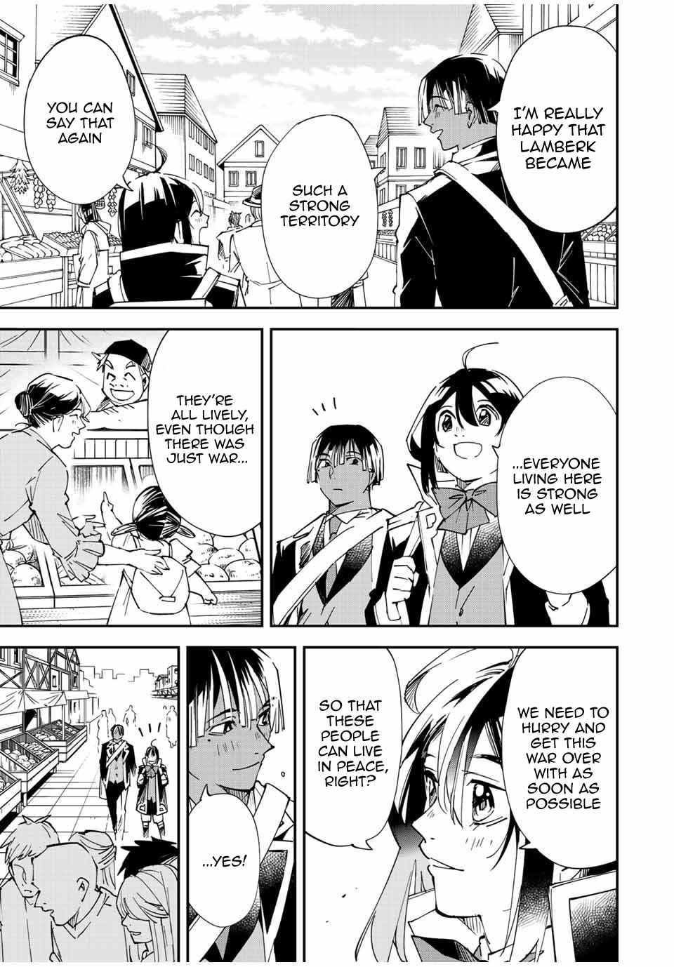 Tensei Kizoku, Kantei Skill de Nariagaru: Jakushou Ryouchi o Uketsuida node, Yuushuu na Jinzai o Fuyashiteitara, Saikyou Ryouchi ni Natteta Chapter 76 — Page 11