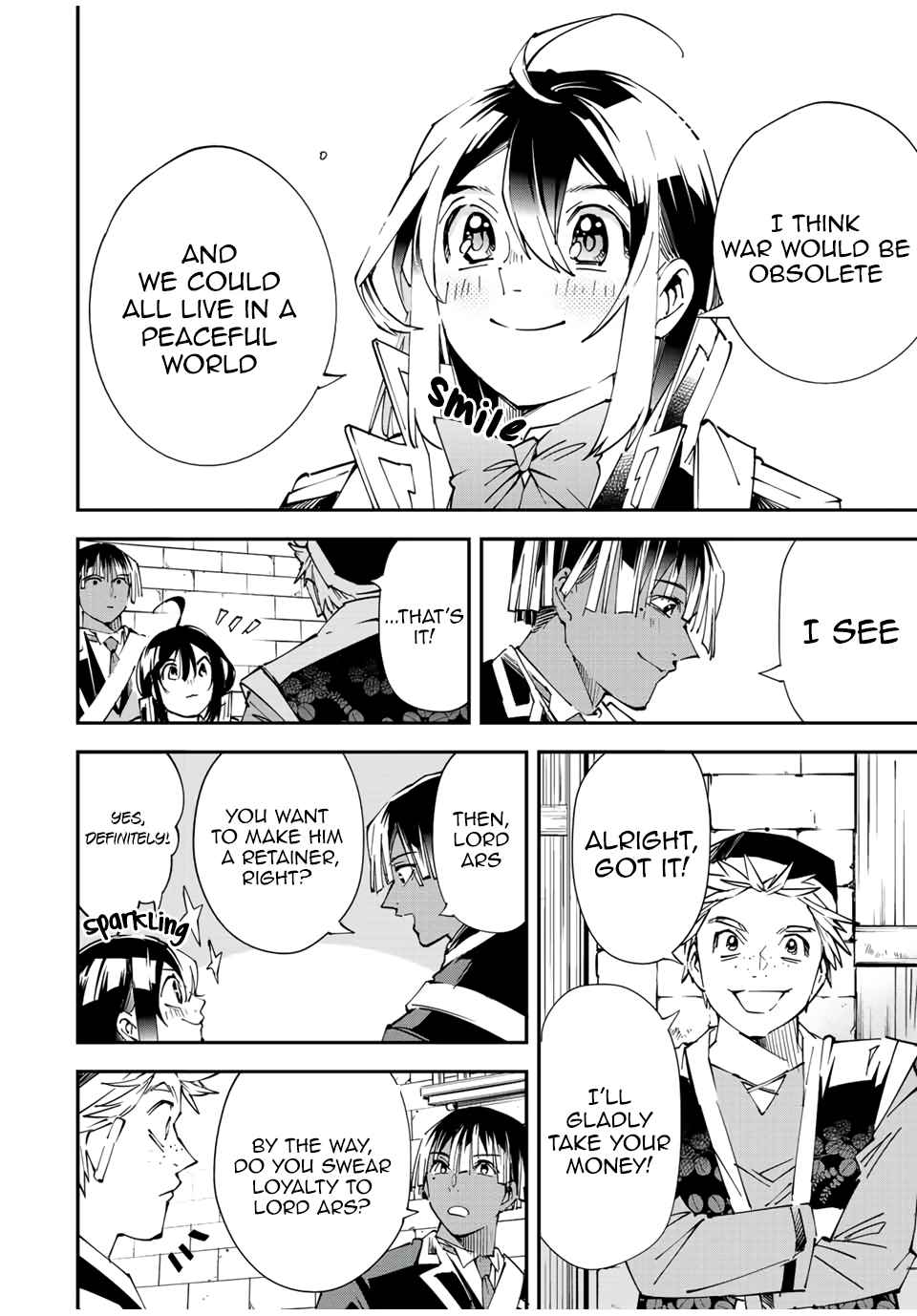 Tensei Kizoku, Kantei Skill de Nariagaru: Jakushou Ryouchi o Uketsuida node, Yuushuu na Jinzai o Fuyashiteitara, Saikyou Ryouchi ni Natteta Chapter 77 — Page 14
