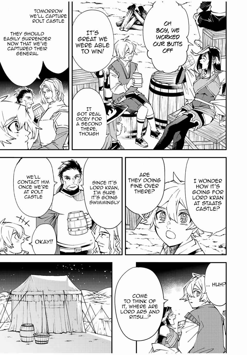 Tensei Kizoku, Kantei Skill de Nariagaru: Jakushou Ryouchi o Uketsuida node, Yuushuu na Jinzai o Fuyashiteitara, Saikyou Ryouchi ni Natteta Chapter 91 — Page 9