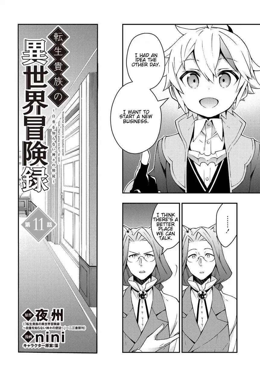 Tensei Kizoku no Isekai Boukenroku - Jichou o Shiranai Kamigami no Shito Chapter 11 — Page 2