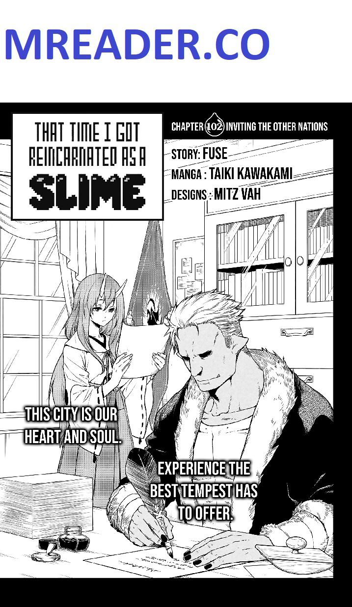 Tensei Shitara Slime Datta Ken Chapter 102 — Page 1