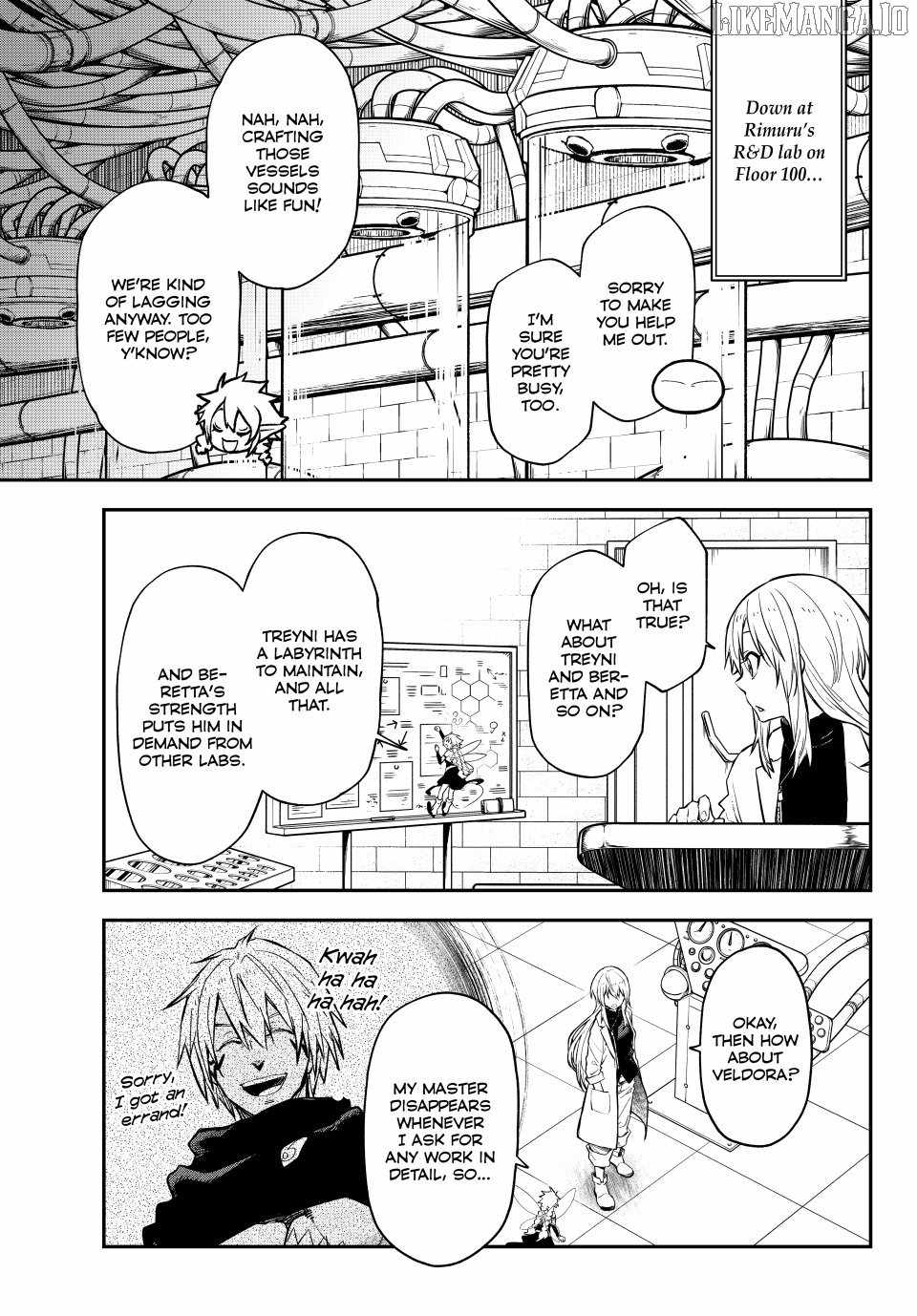 Tensei Shitara Slime Datta Ken Chapter 134 — Page 1