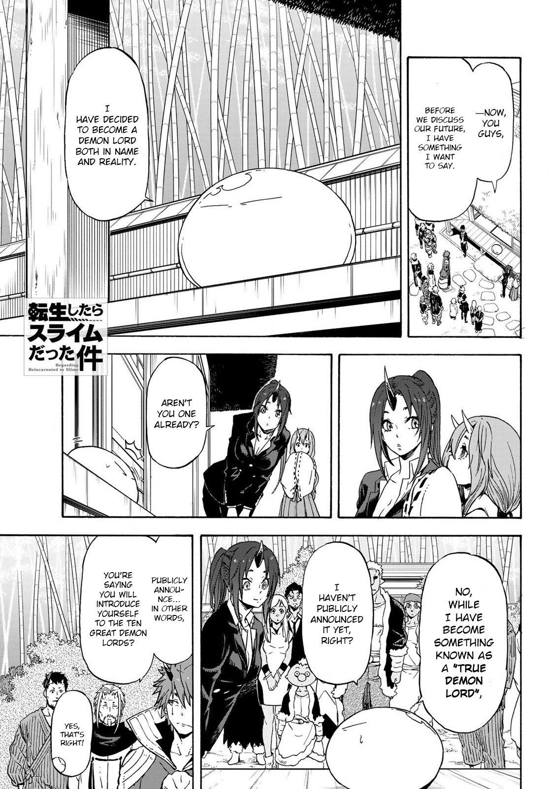 Tensei Shitara Slime Datta Ken Chapter 71 — Page 1