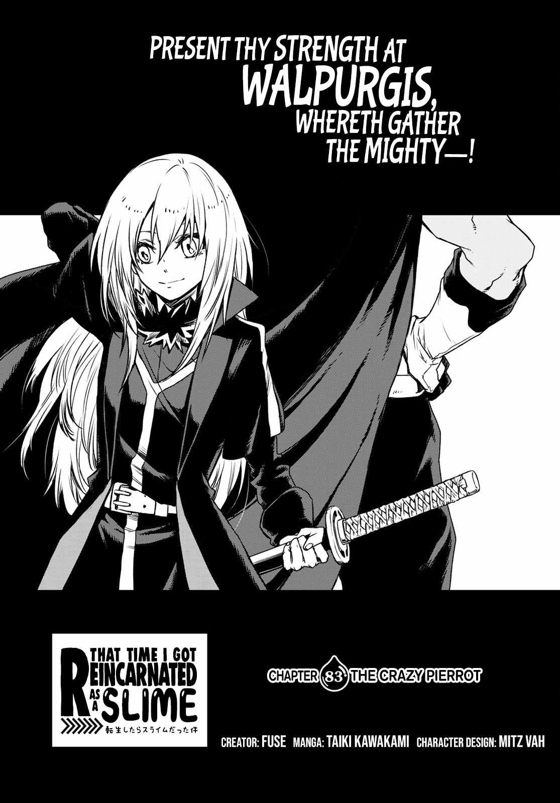 Tensei Shitara Slime Datta Ken Chapter 83 — Page 1