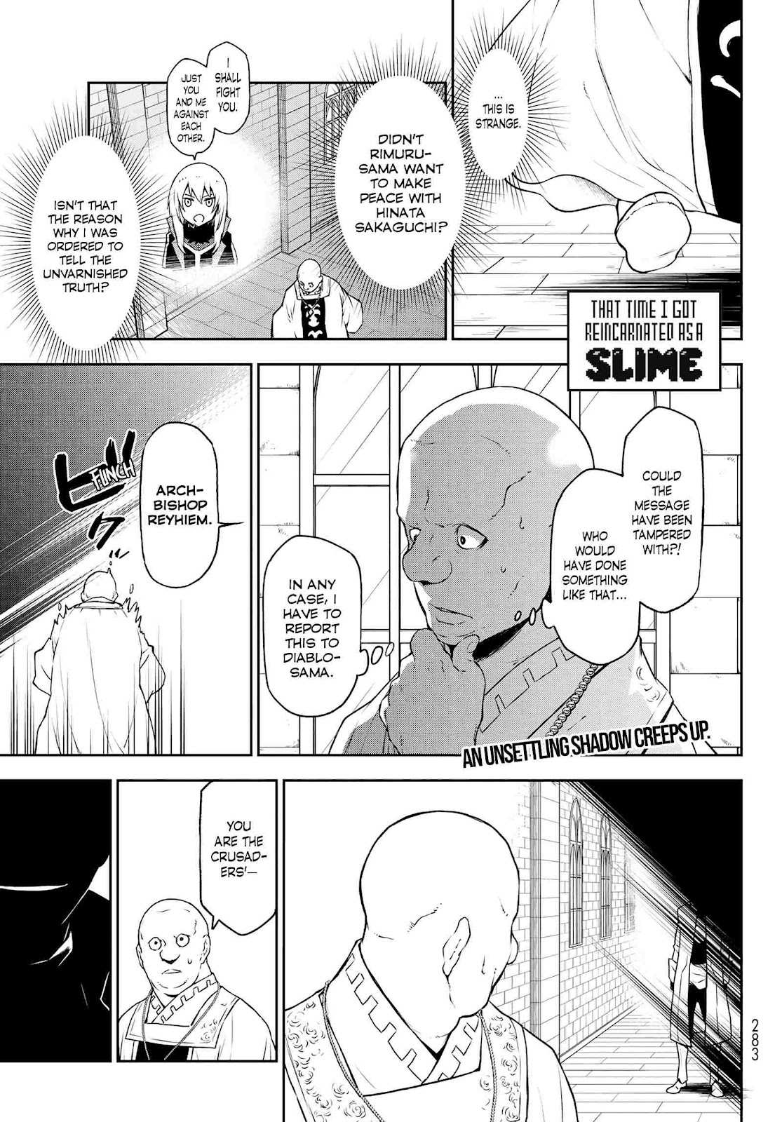 Tensei Shitara Slime Datta Ken Chapter 91 — Page 1