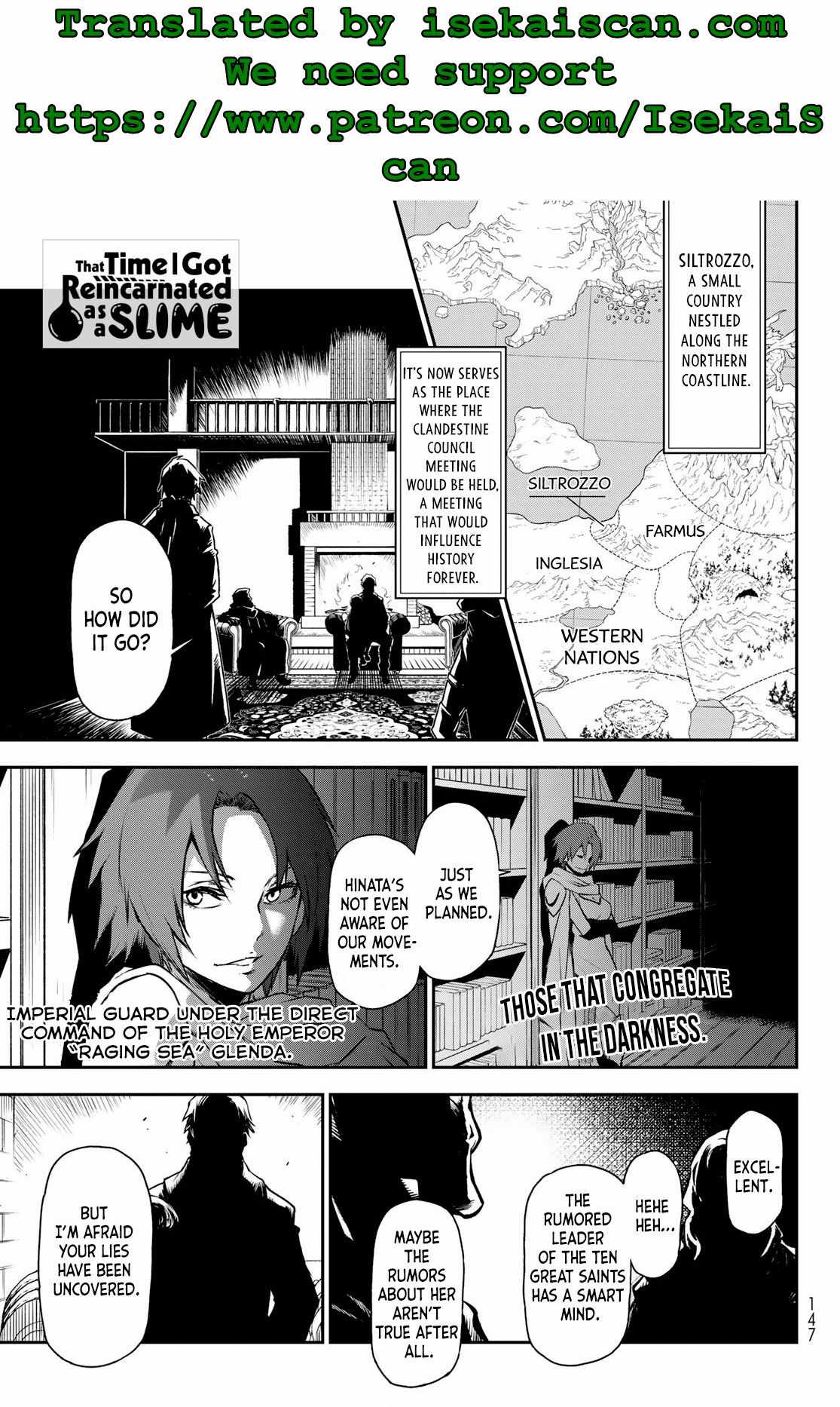 Tensei Shitara Slime Datta Ken Chapter 92 — Page 1