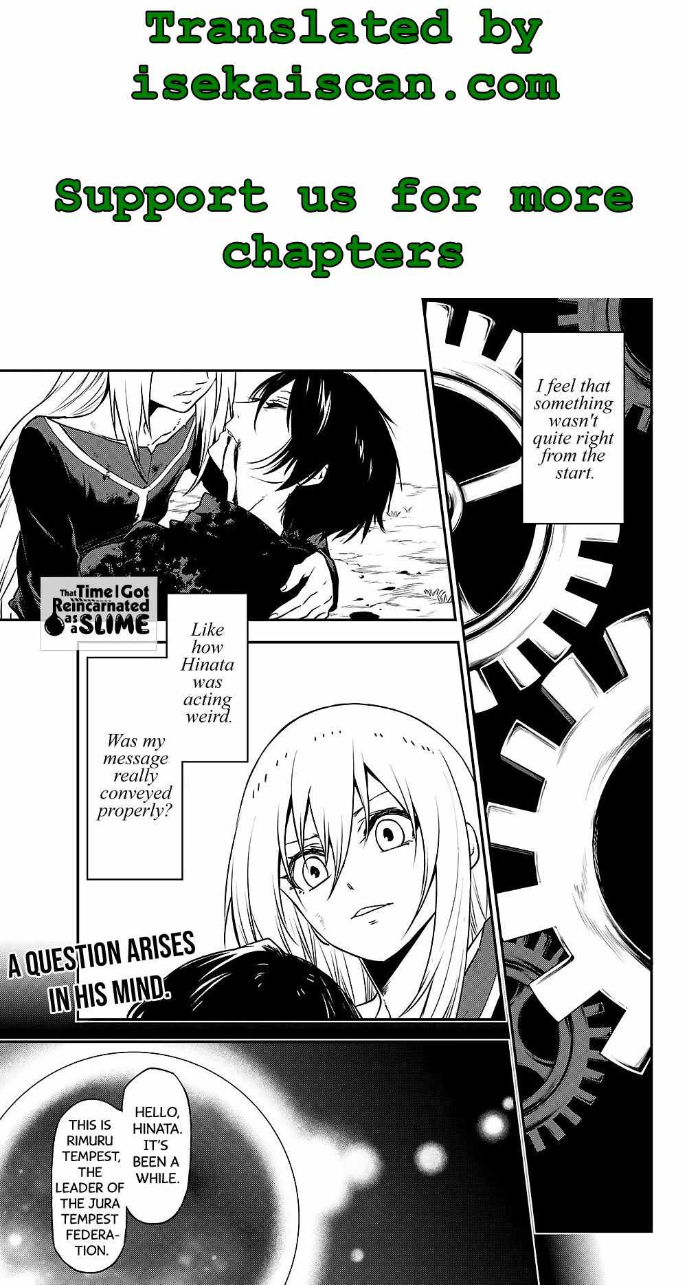 Tensei Shitara Slime Datta Ken Chapter 96 — Page 1