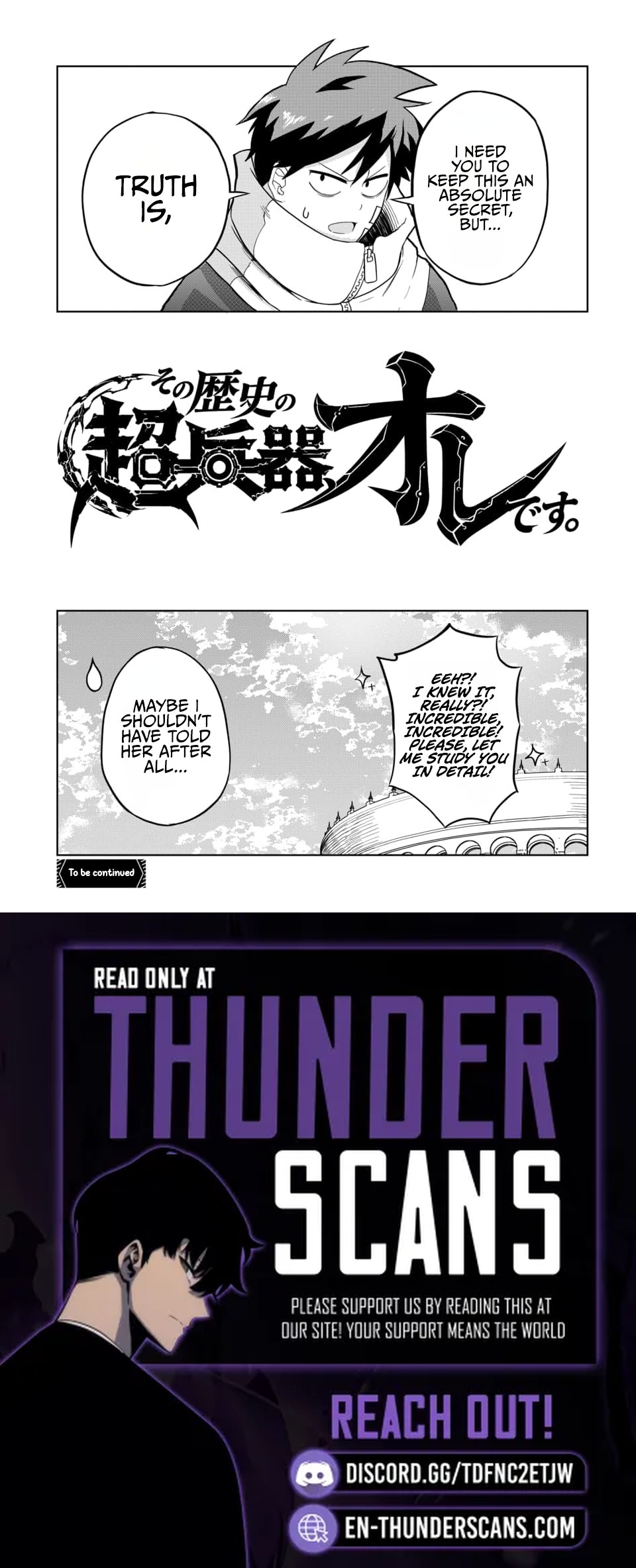 That legendary superweapon from history? That’s me Chapter 1 — Page 59