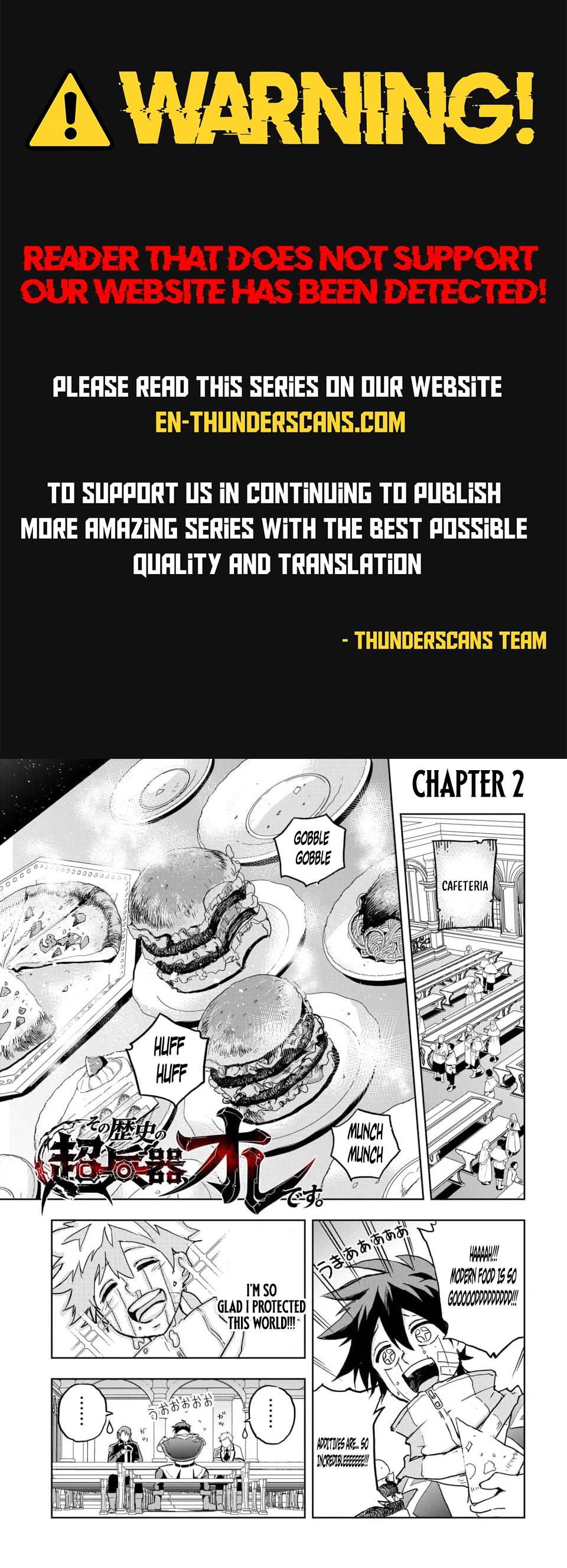 That legendary superweapon from history? That’s me Chapter 2.1 — Page 1