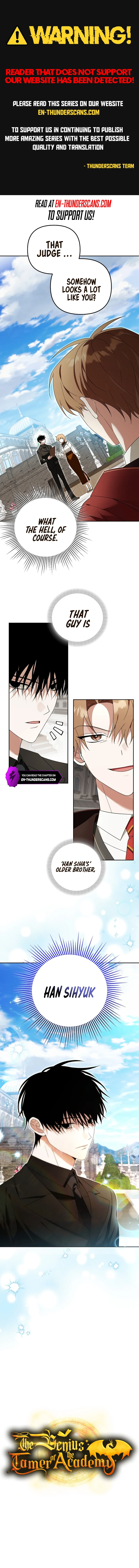 The Academy's Genius Tamer Chapter 27 — Page 1
