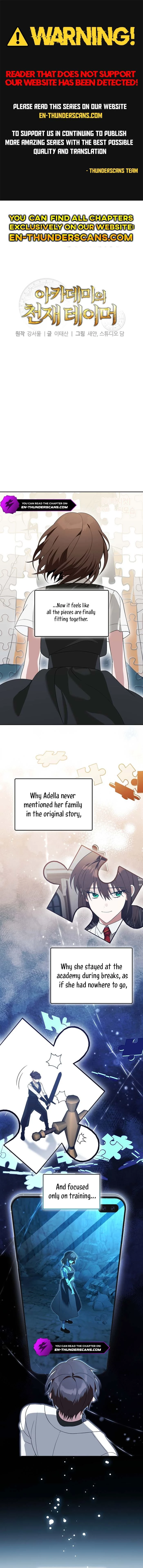 The Academy's Genius Tamer Chapter 32 — Page 1
