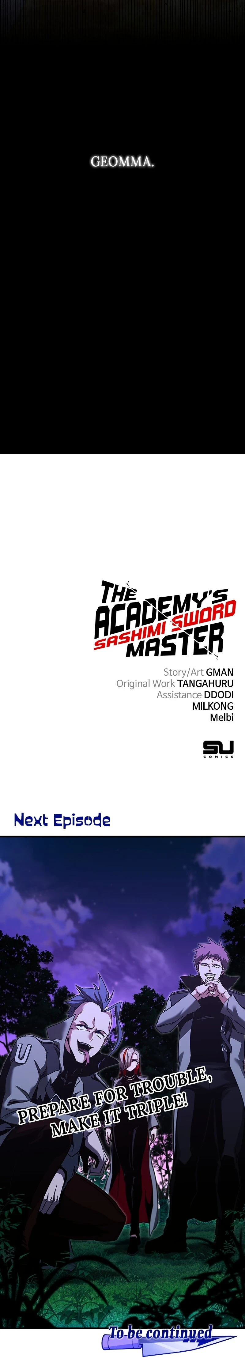 The Academy’s Sashimi Sword Master Chapter 43 — Page 18