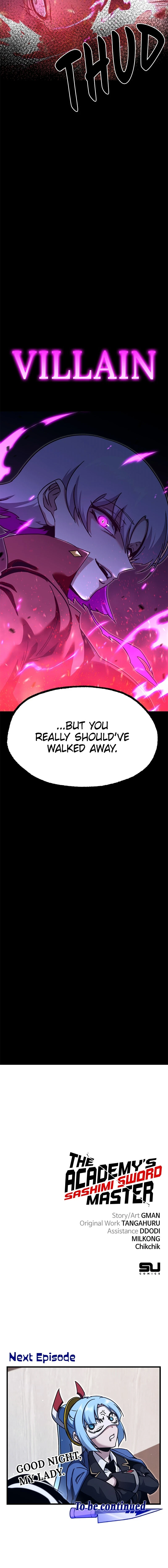 The Academy’s Sashimi Sword Master Chapter 34 — Page 15