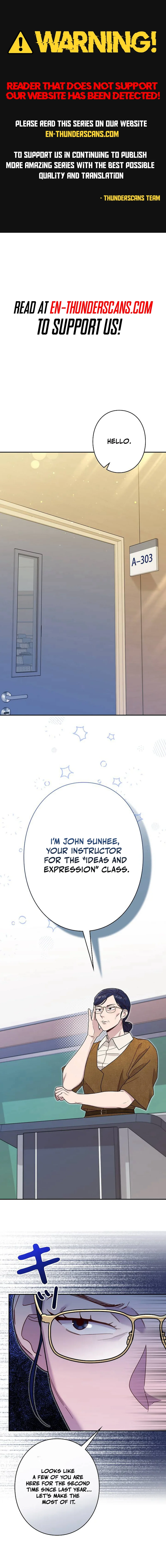 The Art Student Who Lived Twice Chapter 28 — Page 1