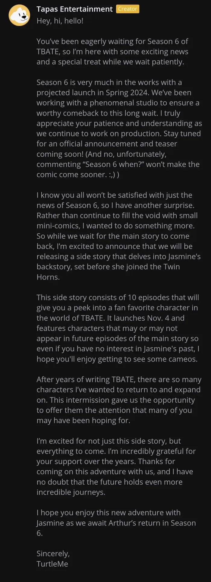 The Beginning After the End Chapter 175.8 — Page 7