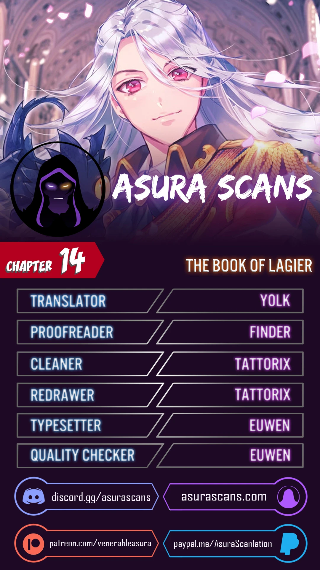 The Book of Lagier Chapter 14 — Page 1
