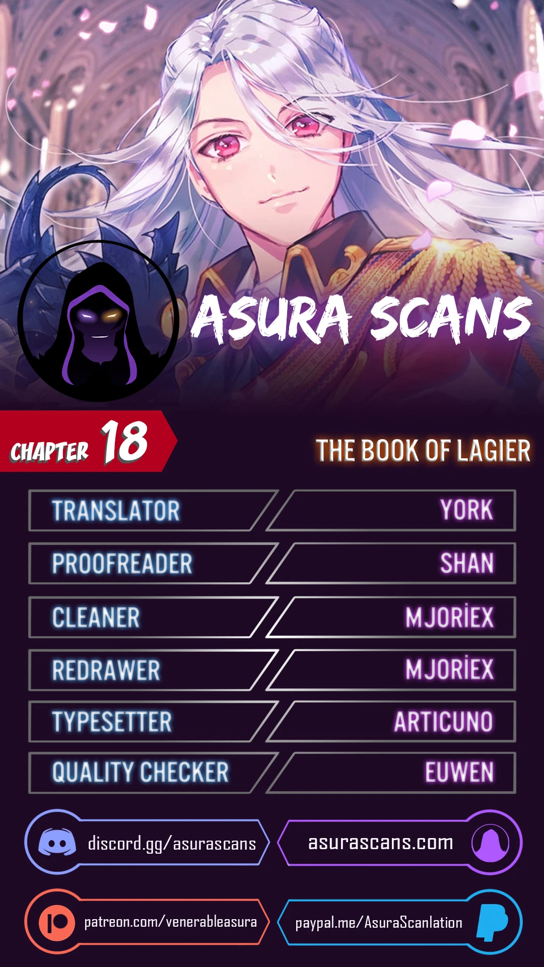The Book of Lagier Chapter 18 — Page 1