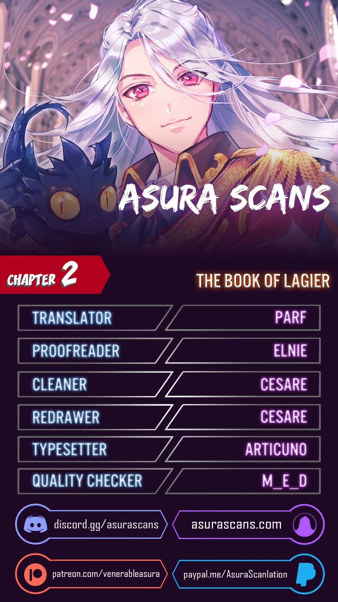 The Book of Lagier Chapter 2 — Page 1