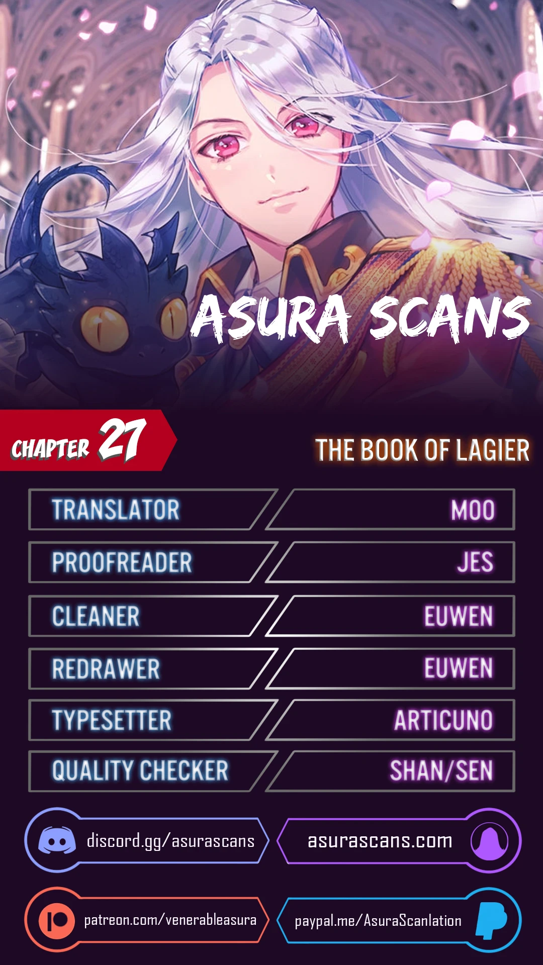 The Book of Lagier Chapter 27 — Page 1