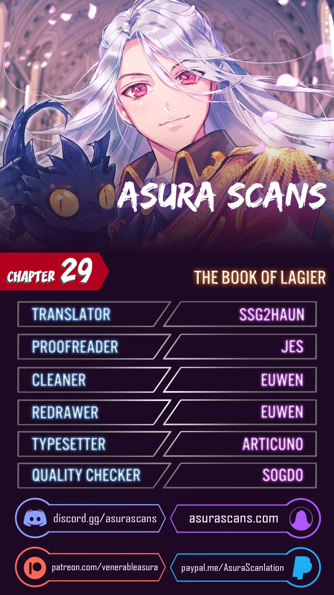 The Book of Lagier Chapter 29 — Page 1