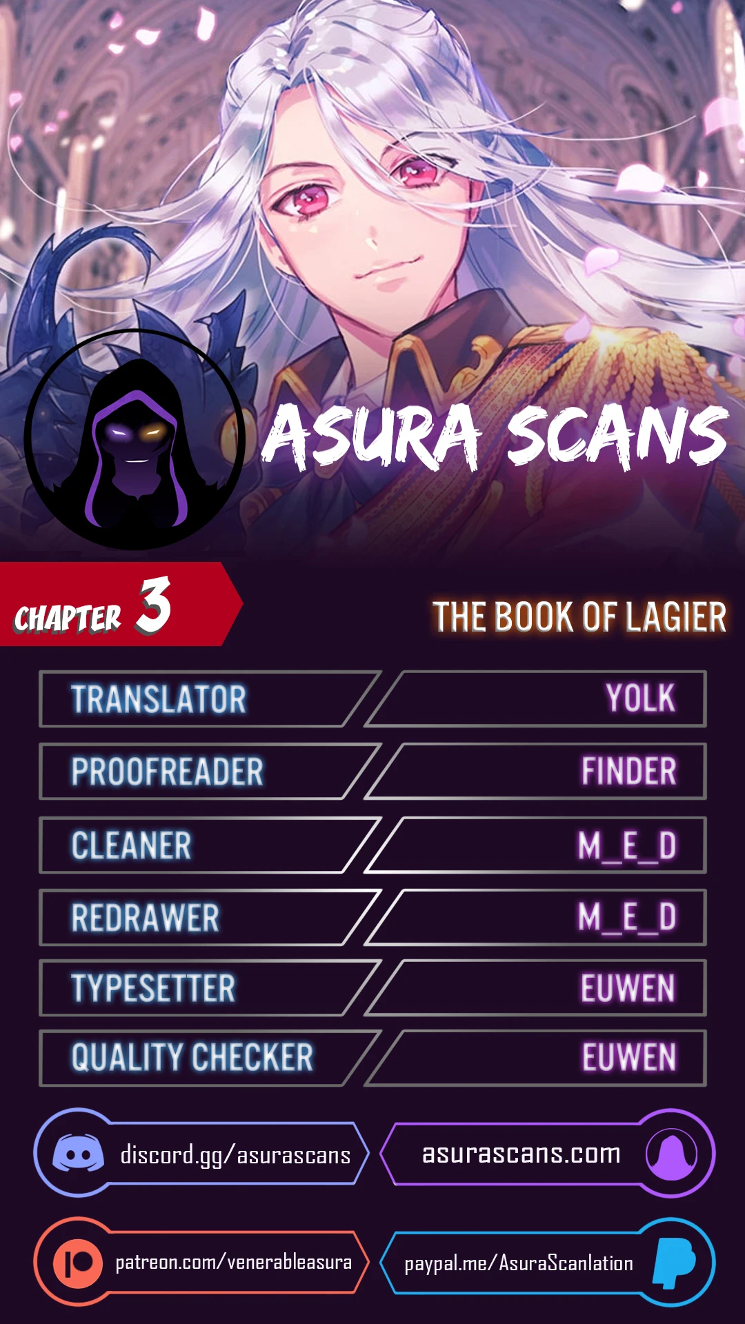 The Book of Lagier Chapter 3 — Page 1