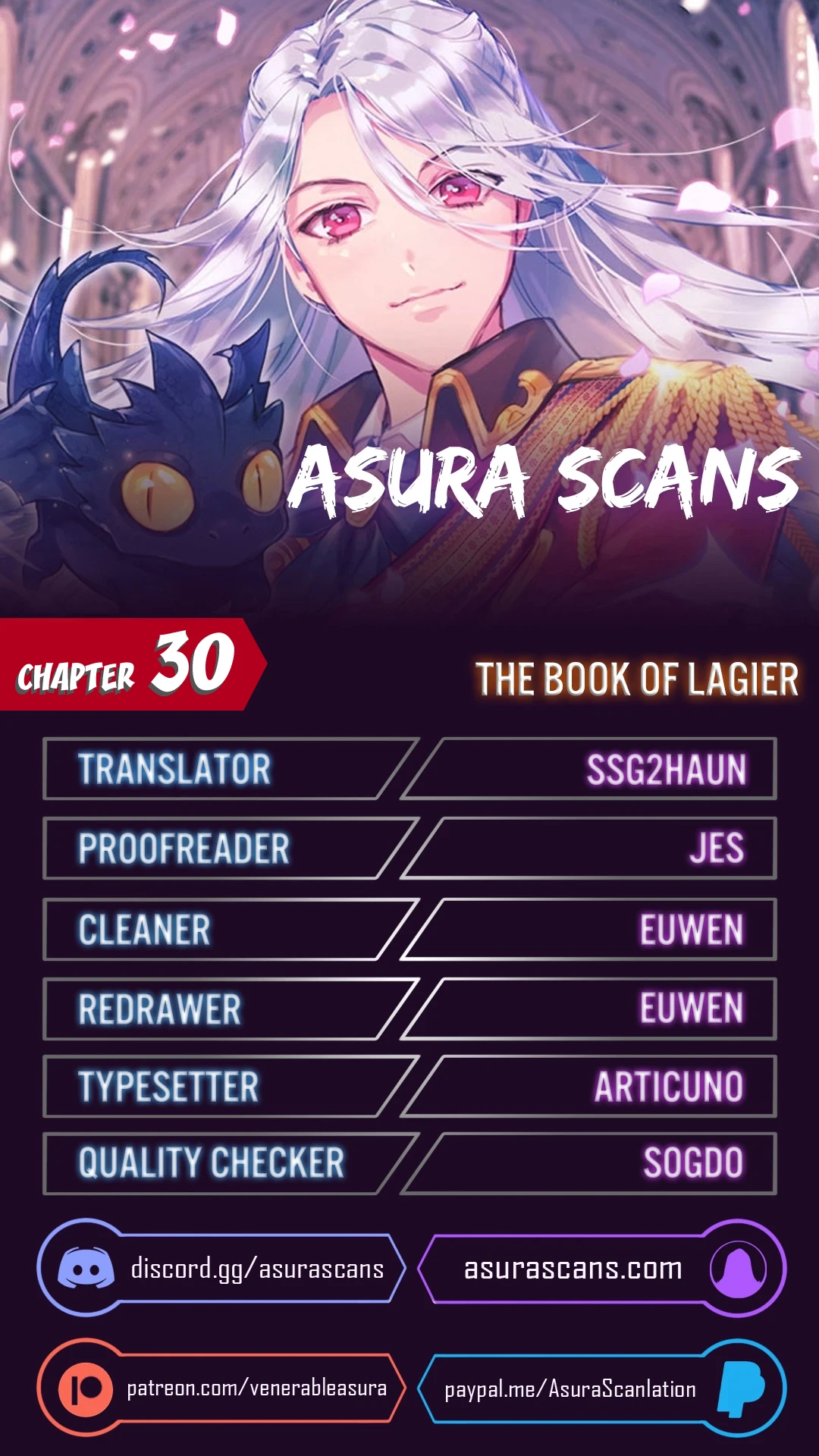The Book of Lagier Chapter 30 — Page 1