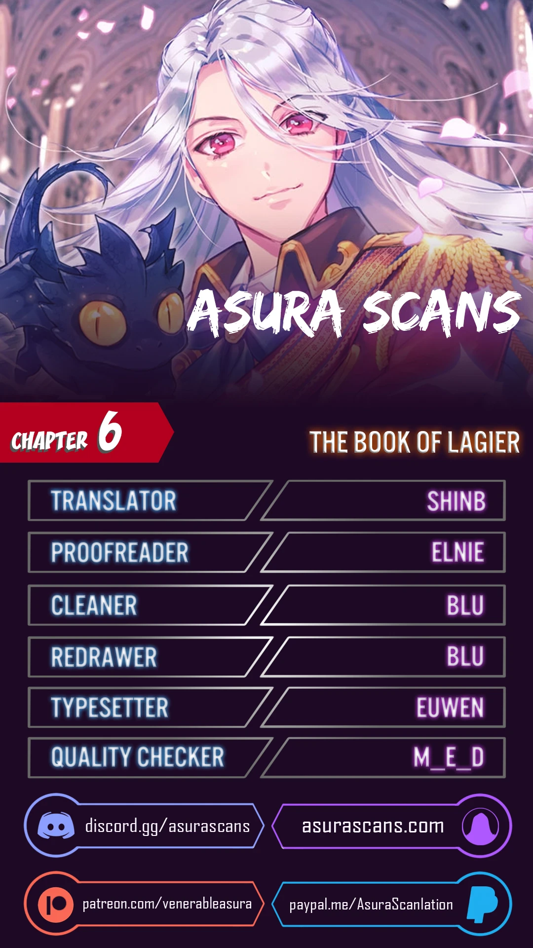 The Book of Lagier Chapter 6 — Page 1